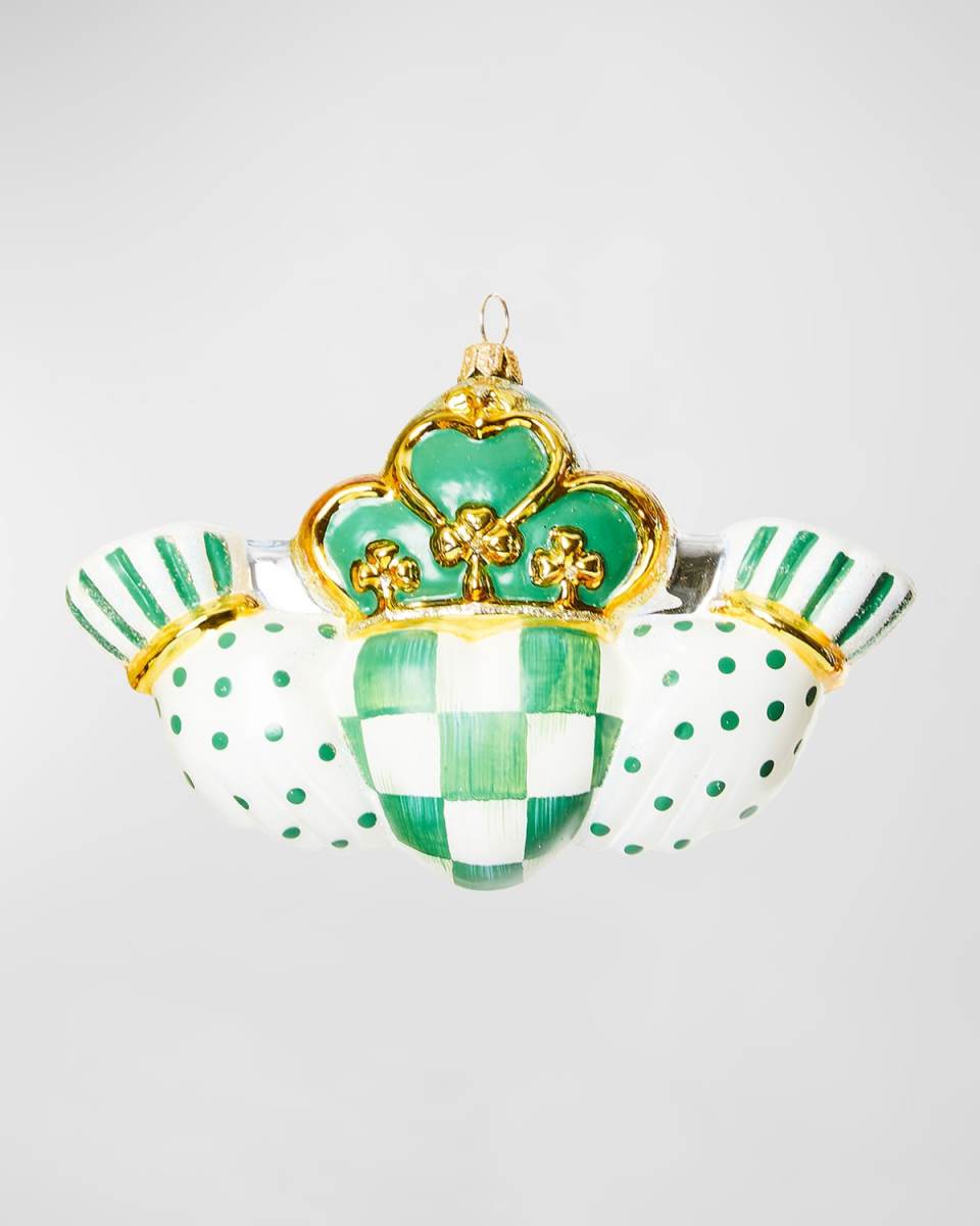 Claddagh Glass Ornament