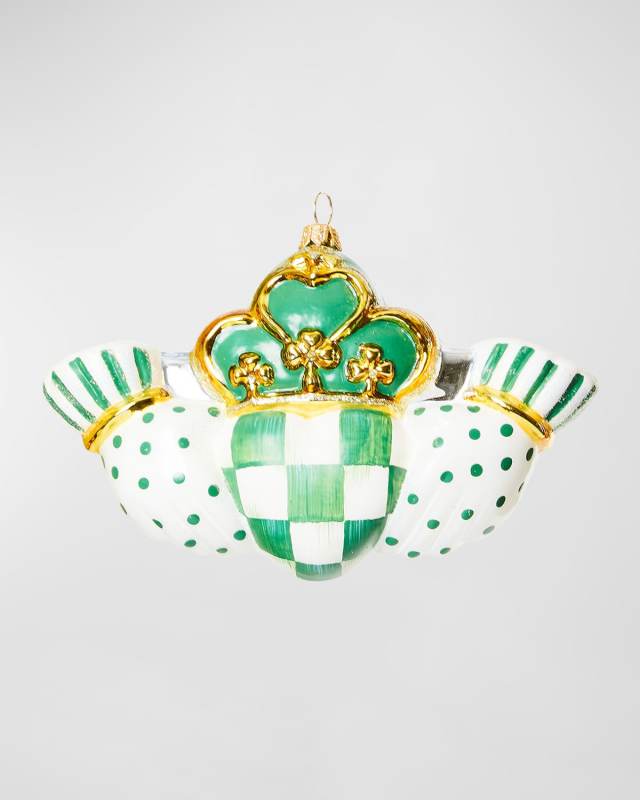 Claddagh Glass Ornament