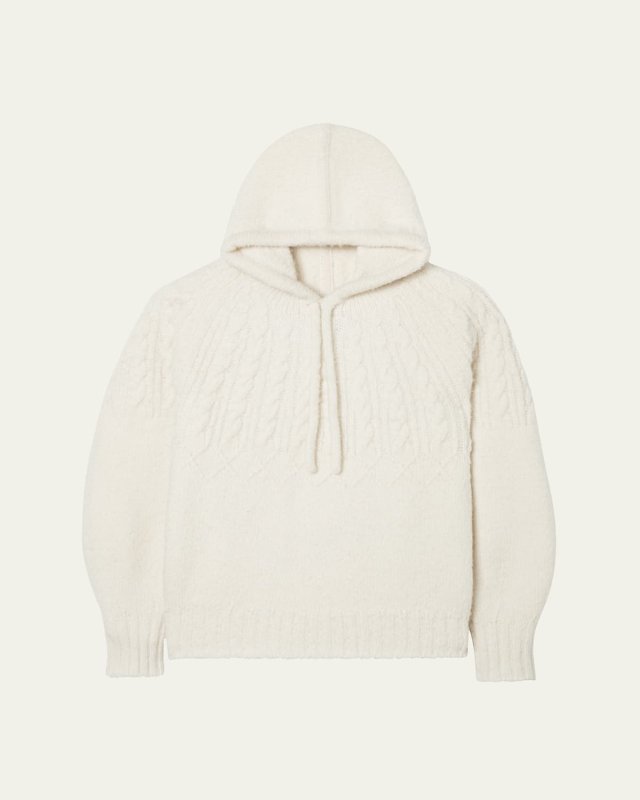 Cloud Wool-Blend Hoodi