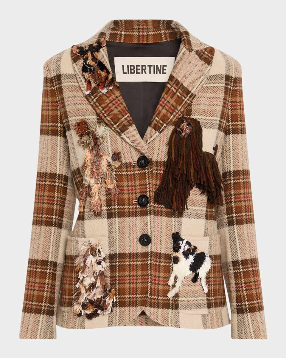 Westminister Embroidered Single-Breasted Jacket