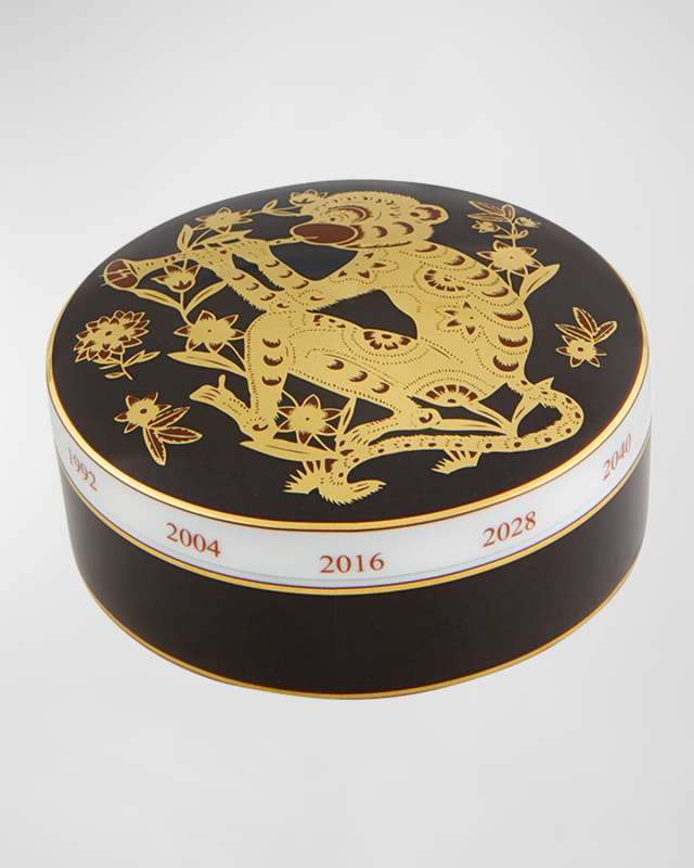 Large Round Monkey Box