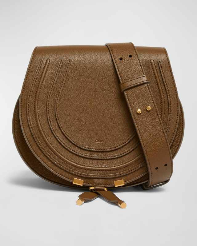 Marcie Medium Slim Crossbody Bag in Grained Calfskin