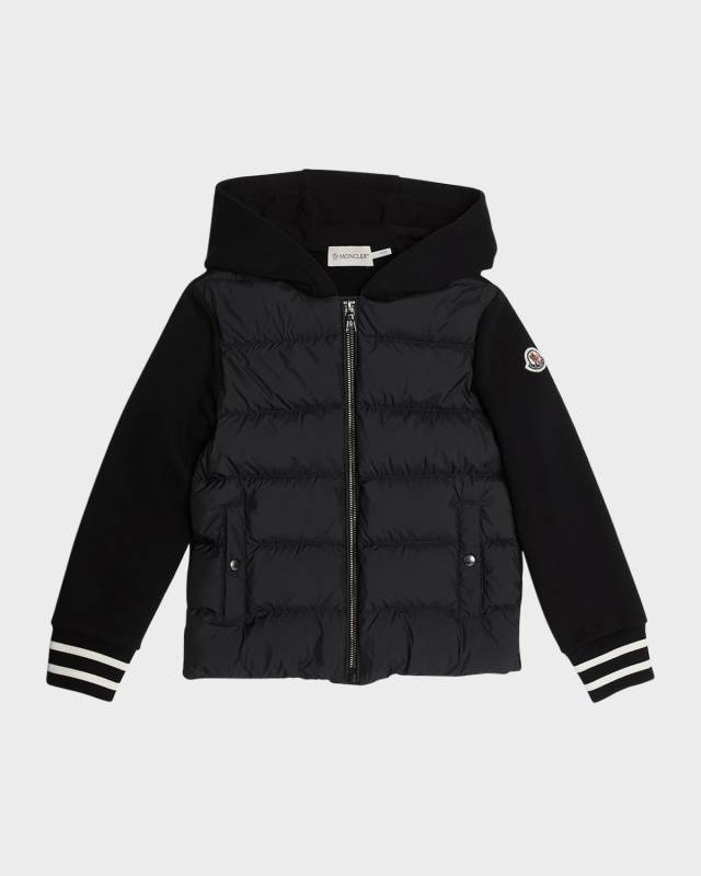 Boy's Combo Puffer Jacket, Size 4-6