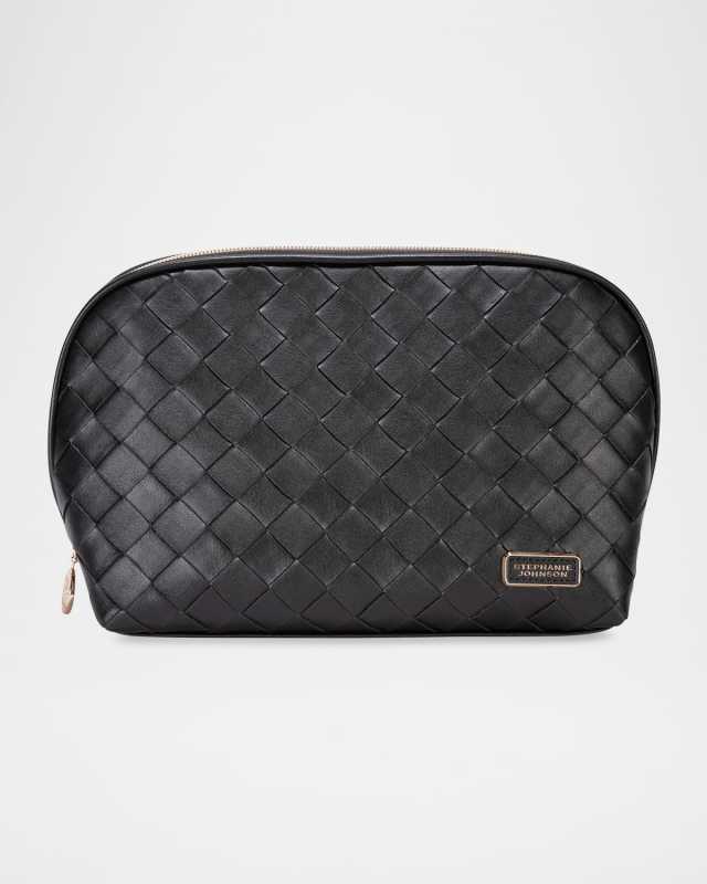 Belize Lola Faux Leather Makeup Bag