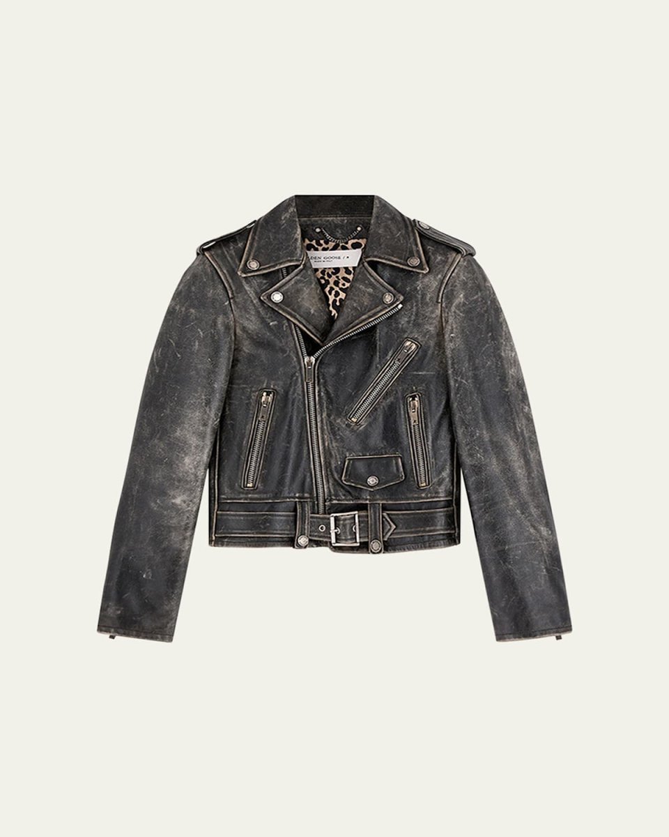 Golden Bull Leather Jacket