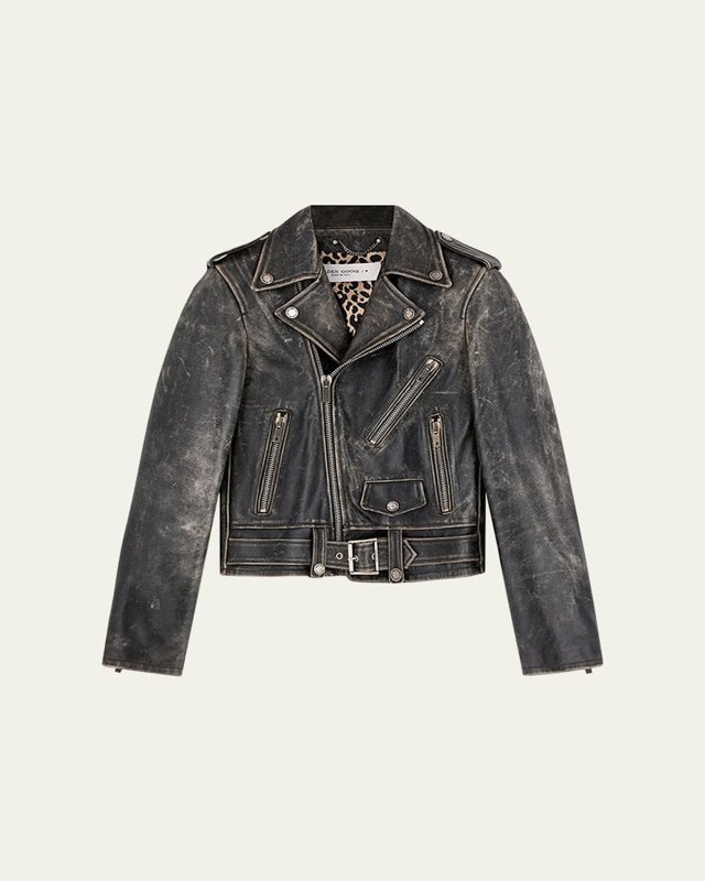 Golden Bull Leather Jacket
