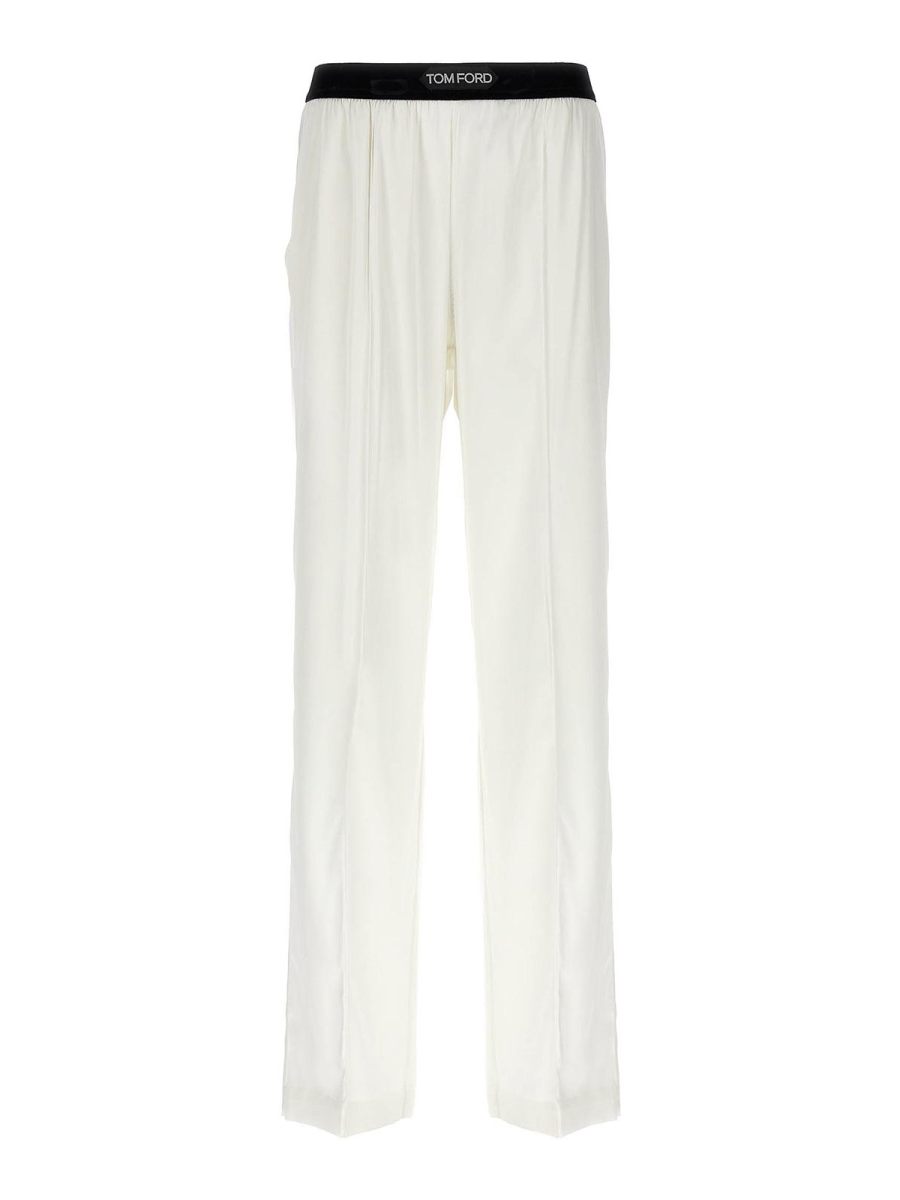 Tom Ford Pantalons Décontractés - Blanc