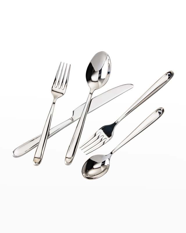 Scoop Stainless Steel 20-Piece Flatware set