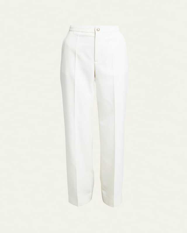 Wool Gabardine Trousers