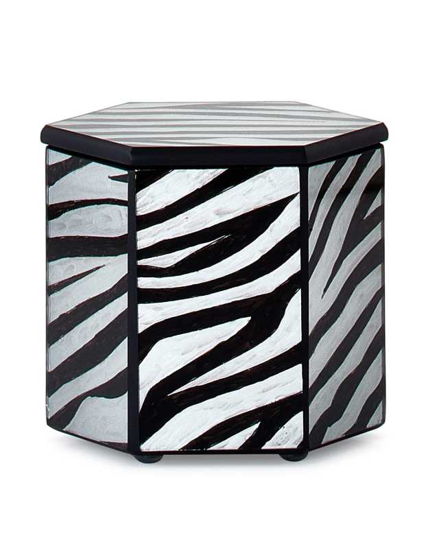 Zebra Canister