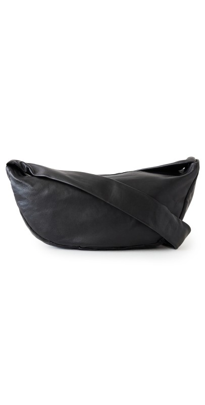St. Agni Soft Crescent Bag Black