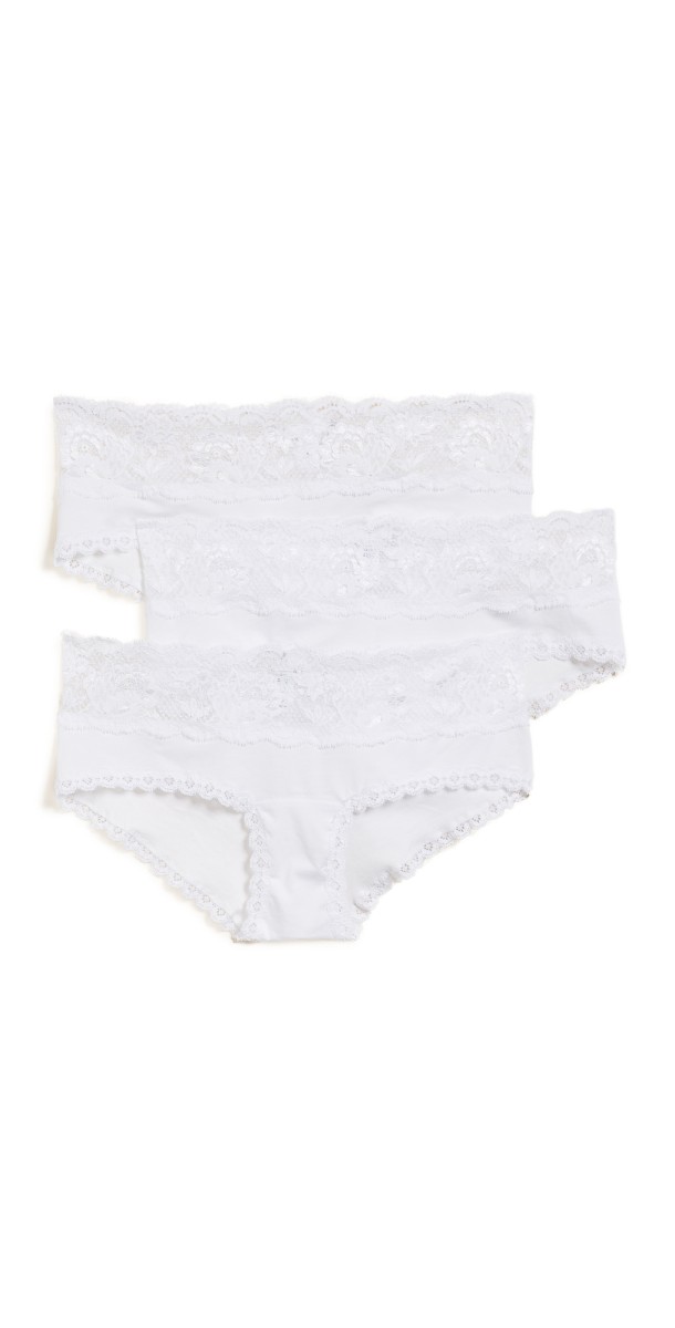Cosabella Maternity Hotpants 3 Pack Black/Black/Black