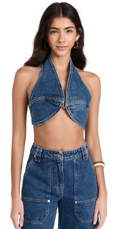 Cult Gaia Diem Top Indigo