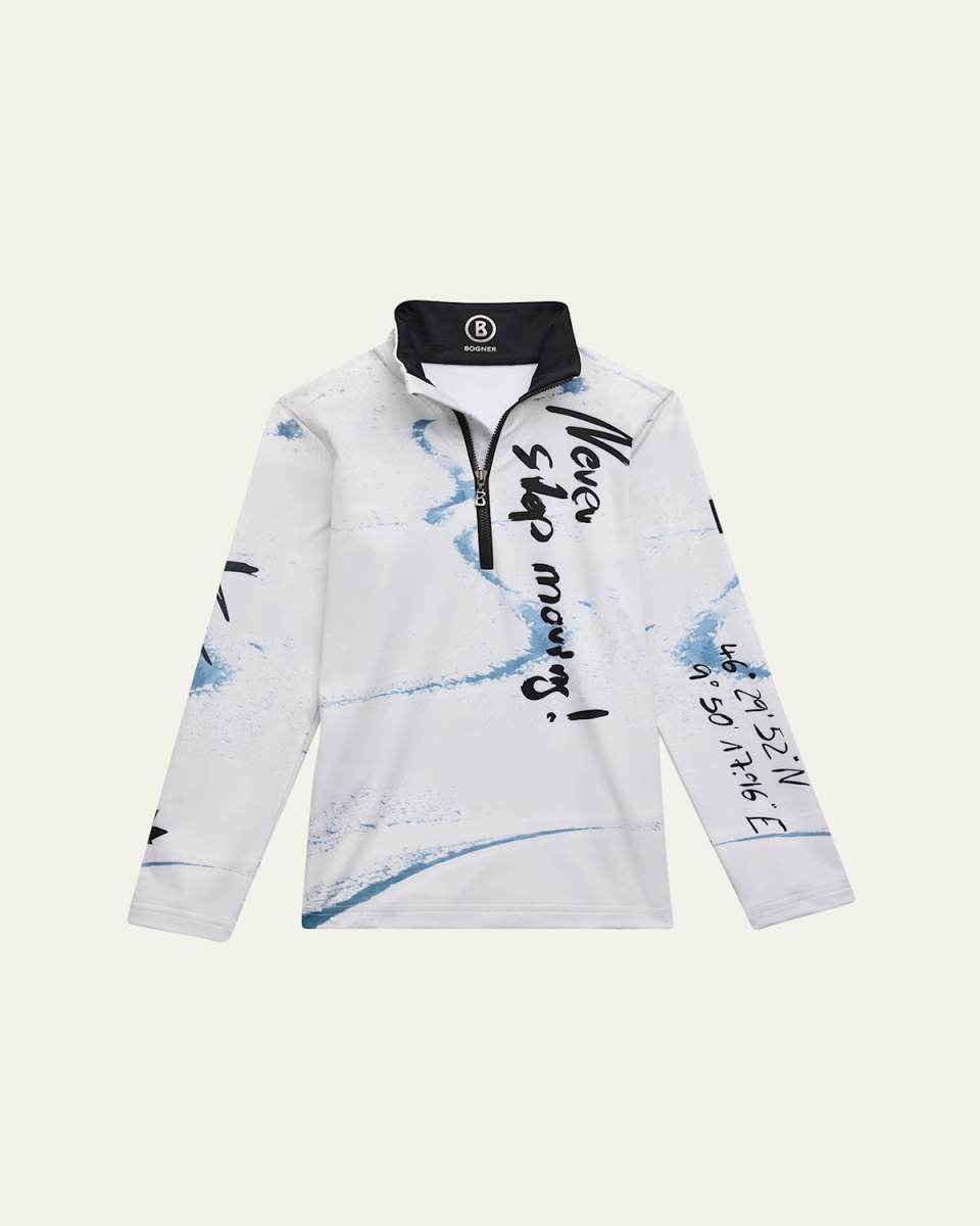 Boy's Chris First Layered Ski Shirt, Size S-XXL