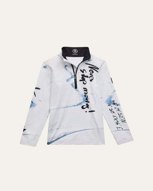 Boy's Chris First Layered Ski Shirt, Size S-XXL
