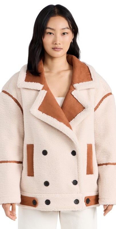 BLANKNYC Pick Me Sherpa Bonded Jacket Pick Me