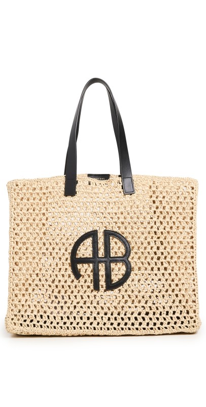 ANINE BING Large Rio Tote Sand