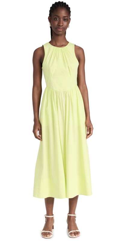 Cinq à Sept Benita Dress Lime Kiss