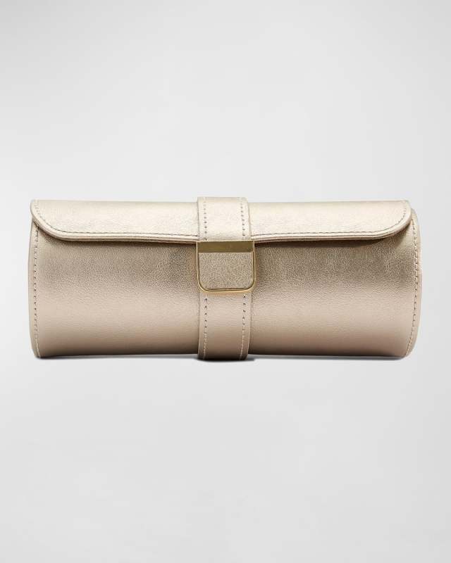 Palermo Double Watch Roll & Jewelry Pouch