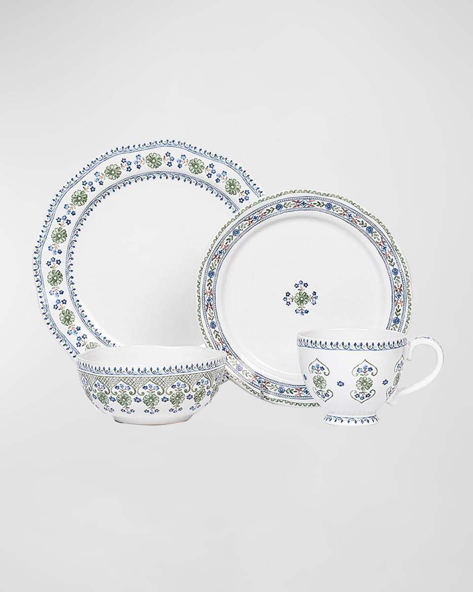 Villa Seville 4-Piece Place Setting, Chambray
