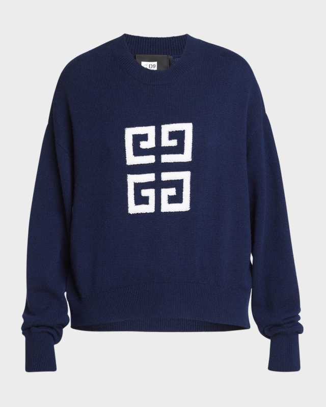 Logo Intarsia Cashmere Sweat