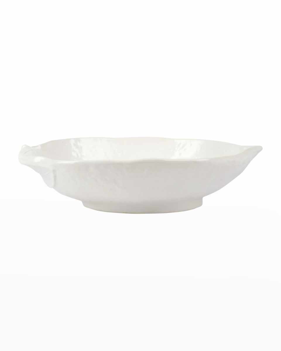 Limoni White Figural Lemon Medium Bowl