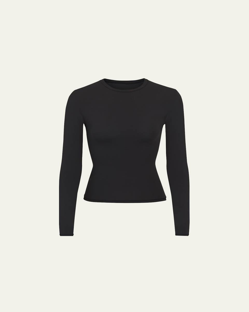 Fits Everybody Long-Sleeve Crewneck T-Shirt