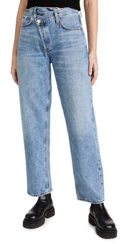 AGOLDE Crisscross Upsized Jeans Eternal