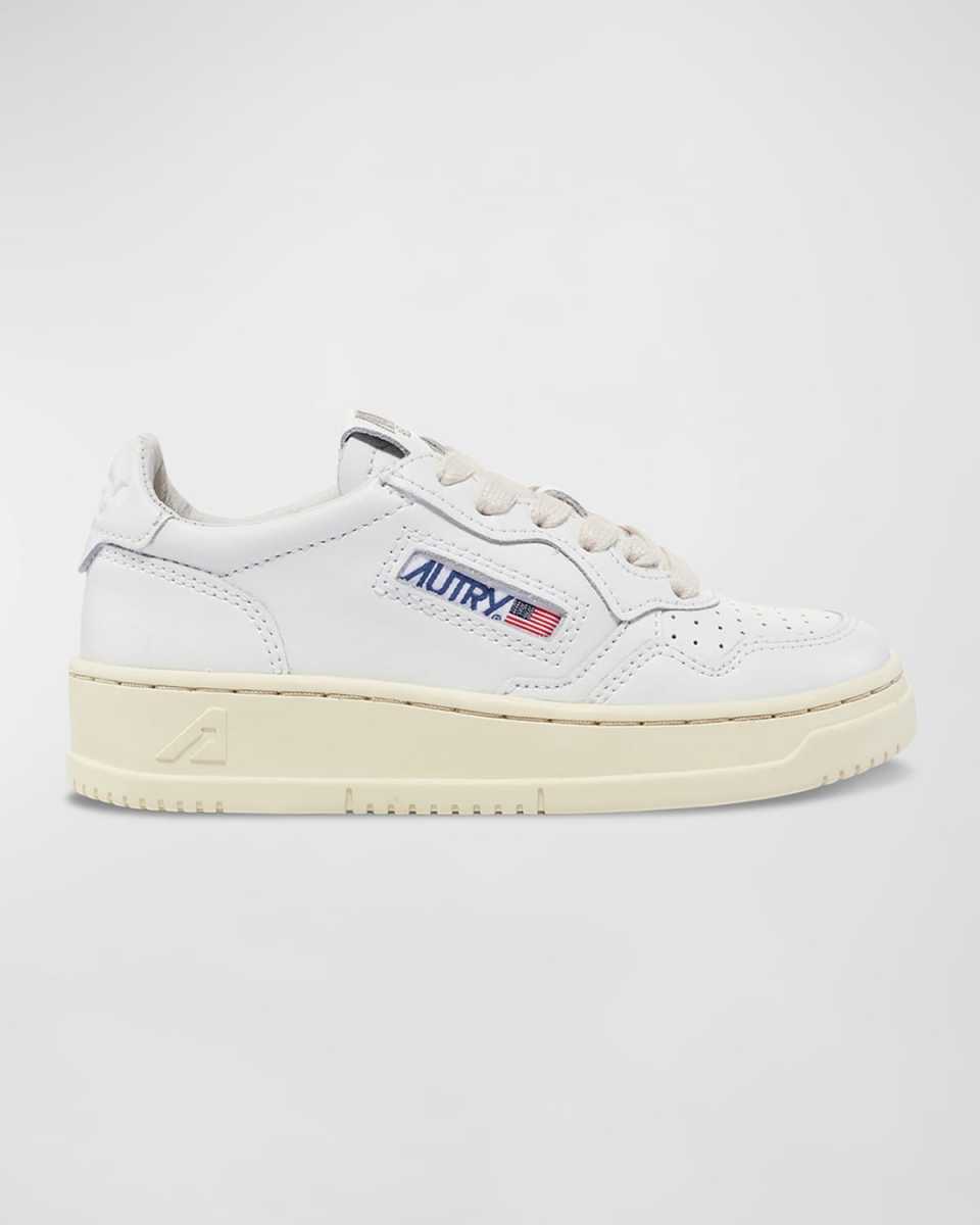 Kid's Medalist Low-Top Leather Sneakers, Toddler/Kids
