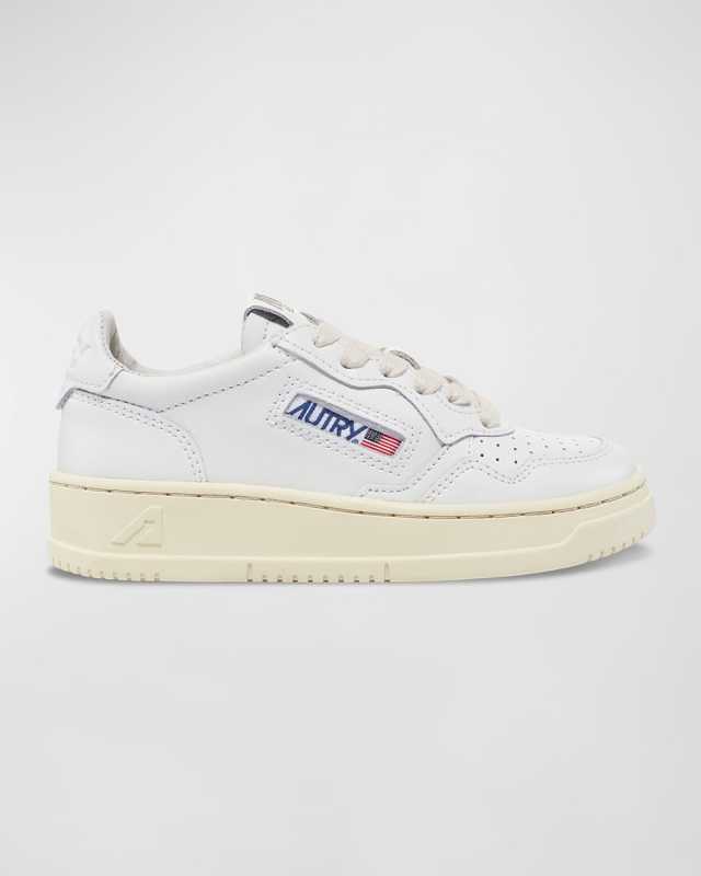 Kid's Medalist Low-Top Leather Sneakers, Toddler/Kids
