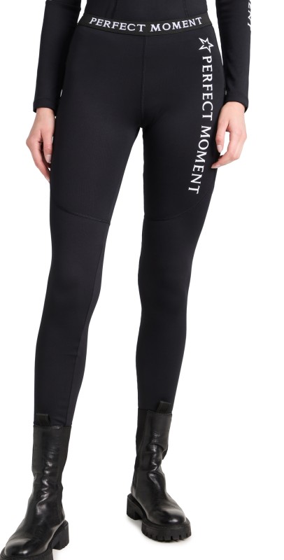 Perfect Moment Thermal Pant Back Seam White