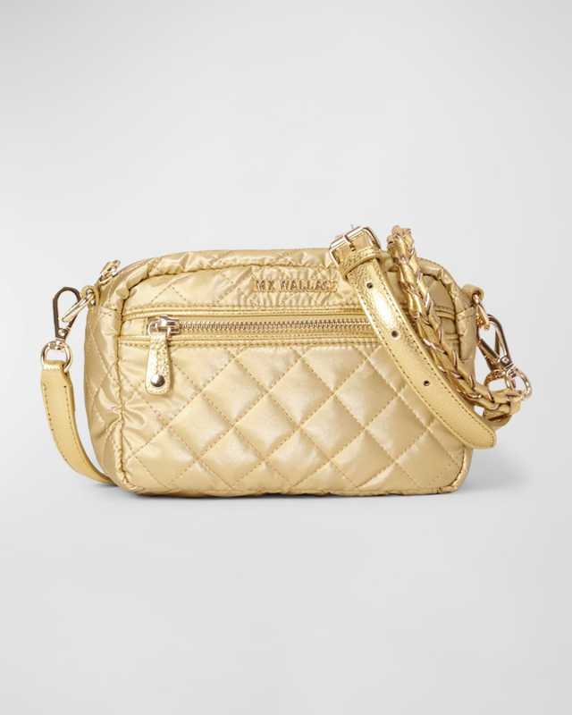 Crosby Mini Quilted Nylon Crossbody Bag