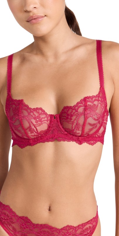Journelle ANAIS Low Balconette Bra Wisteria