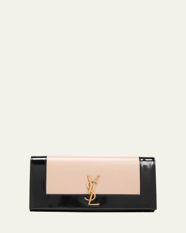 Kate YSL Clutch Bag in Spazzolato Leather