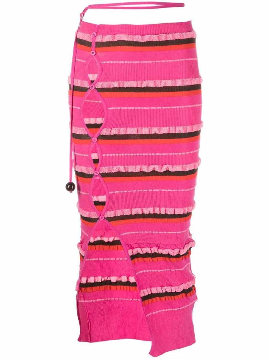 La jupe maille Concha midi skirt