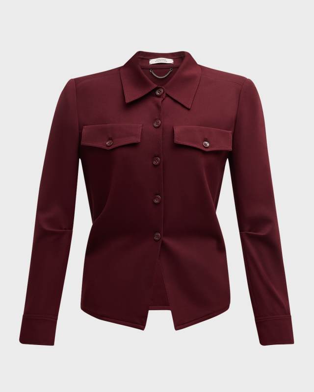 Emotional Essence Button-Down Jacket