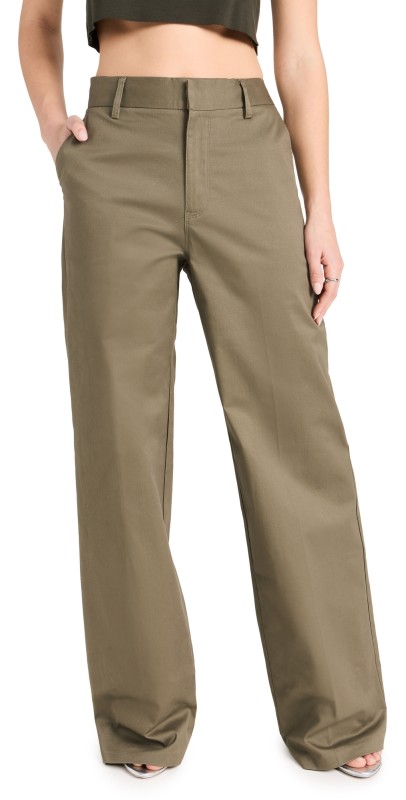 Good American Good Skate Pants Fatigue001