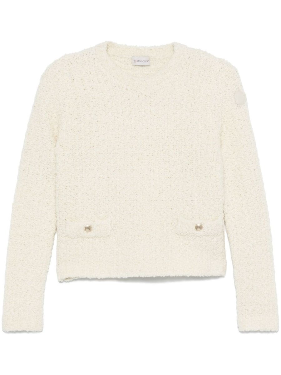 bouclé sweater