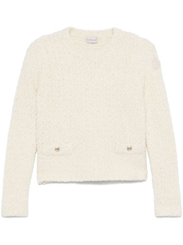 bouclé sweater