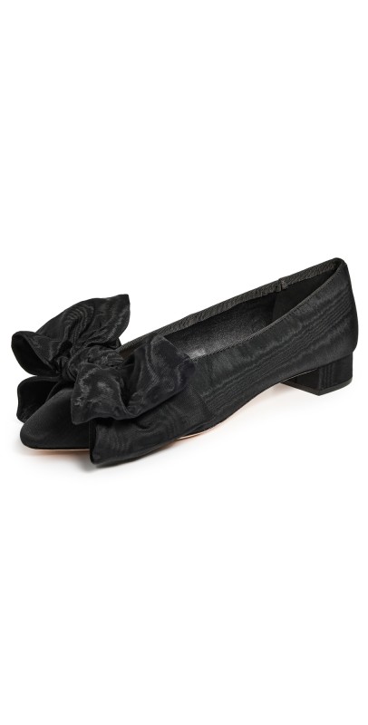 Loeffler Randall Noa Bow Flats Black