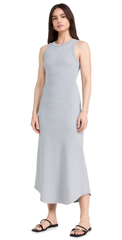 Z Supply Goodwin Dress Classic Heather Grey