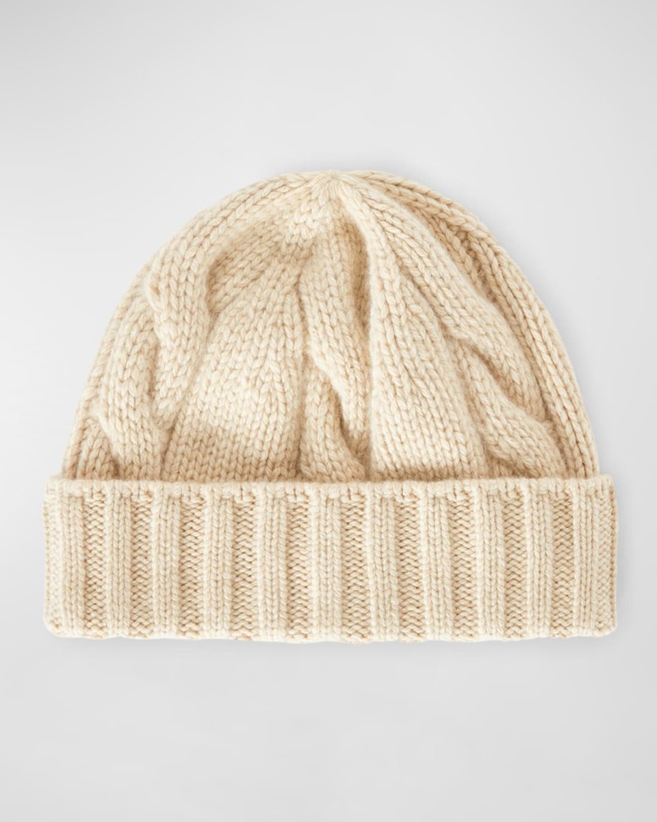 Cashmere Cable Knit Bean