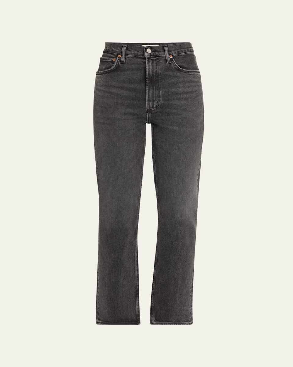 High-Rise Stovepipe Jeans