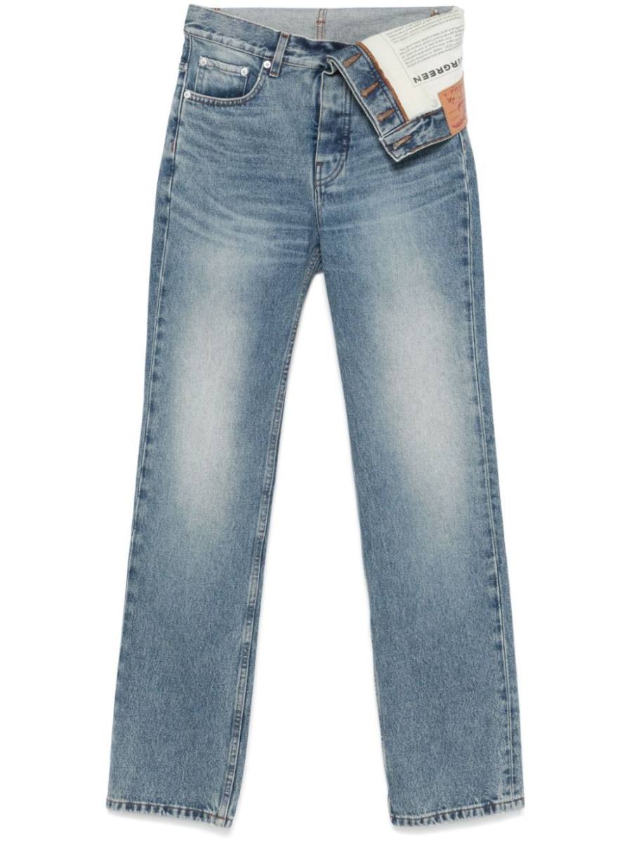 asymmetric jeans