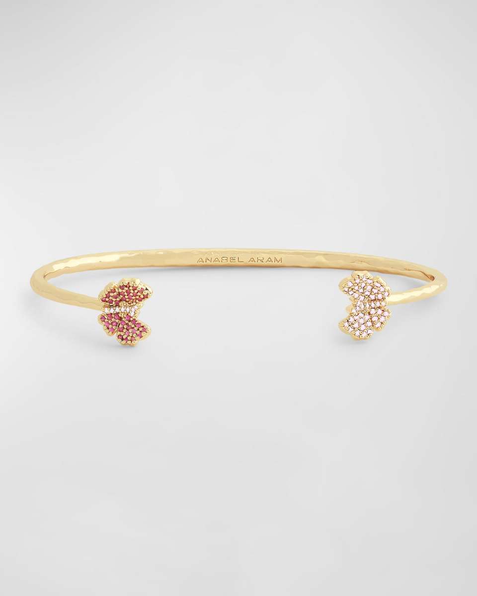 Butterfly Pave Bangle