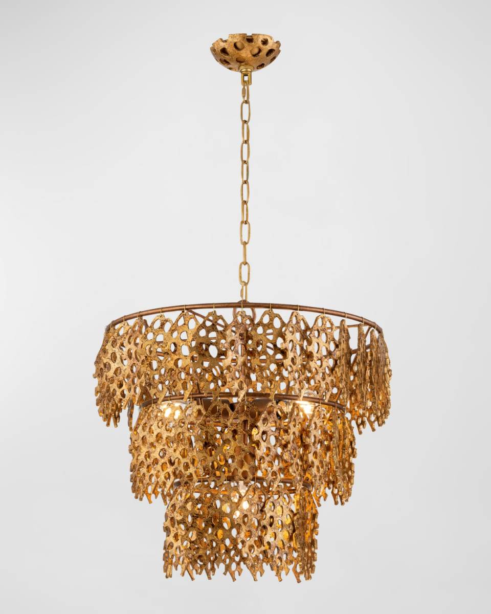 Coral Luxe Chandelier