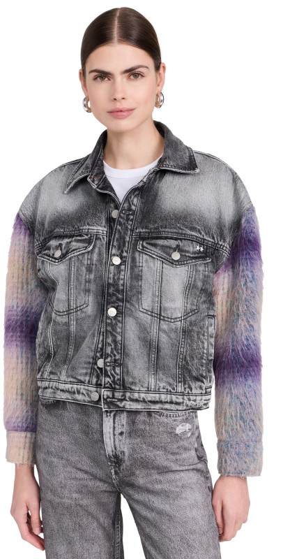ICON DENIM LA Lori Denim Jacket Dark