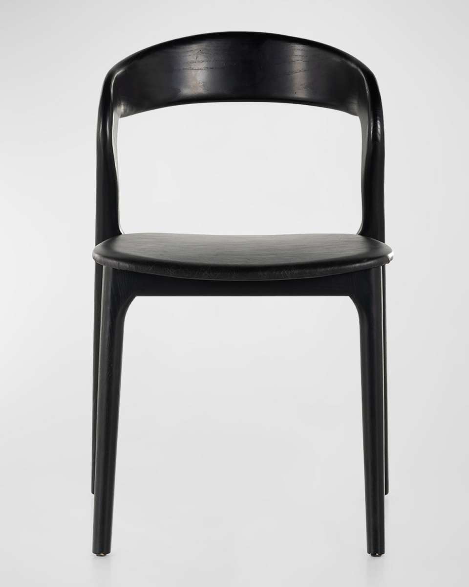 Amare Leather Dining Side Chair