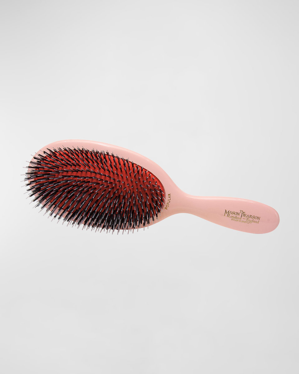 Pink Popular Mixture Bristle Hair Brush