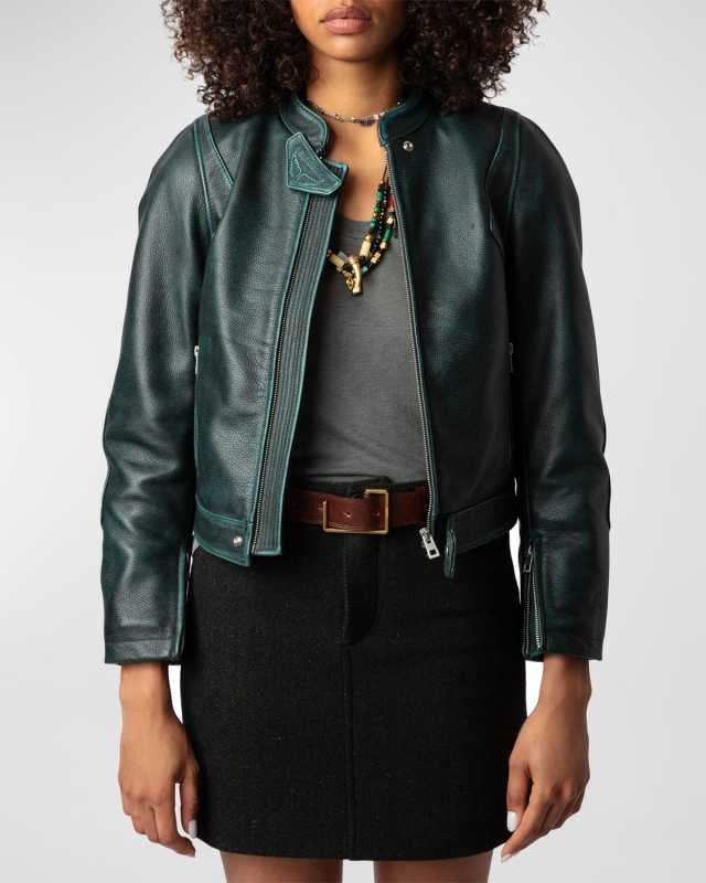 Loupa Leather Biker Jacket